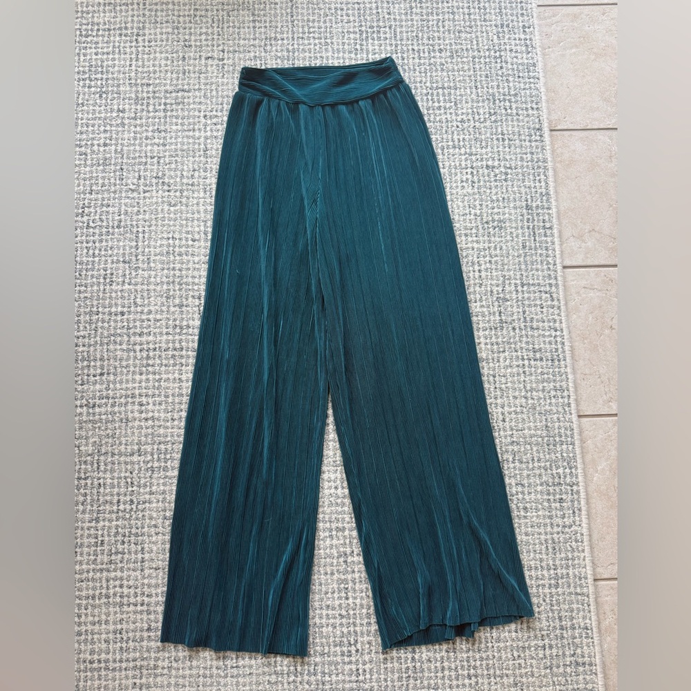 Windsor Teal Wide Leg Pants